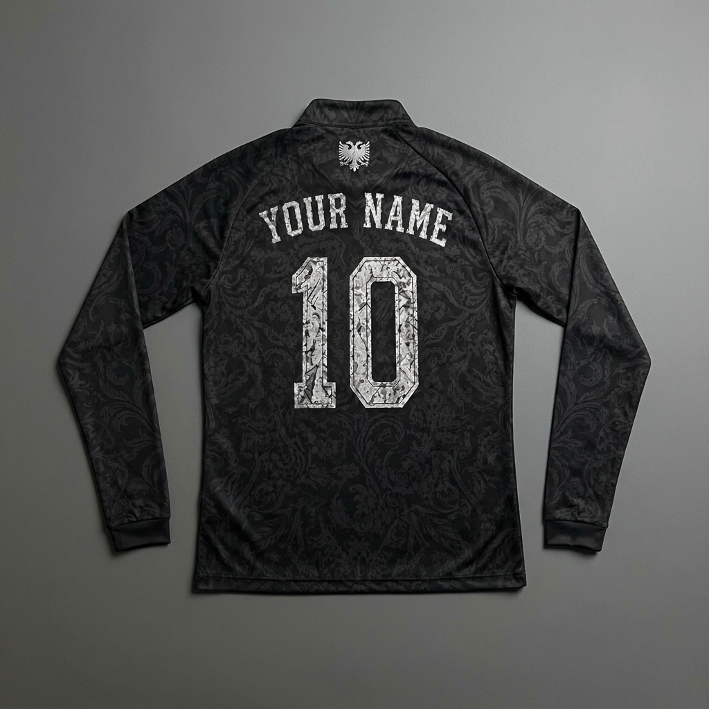 Black Illyrian Empire Quarter Zip