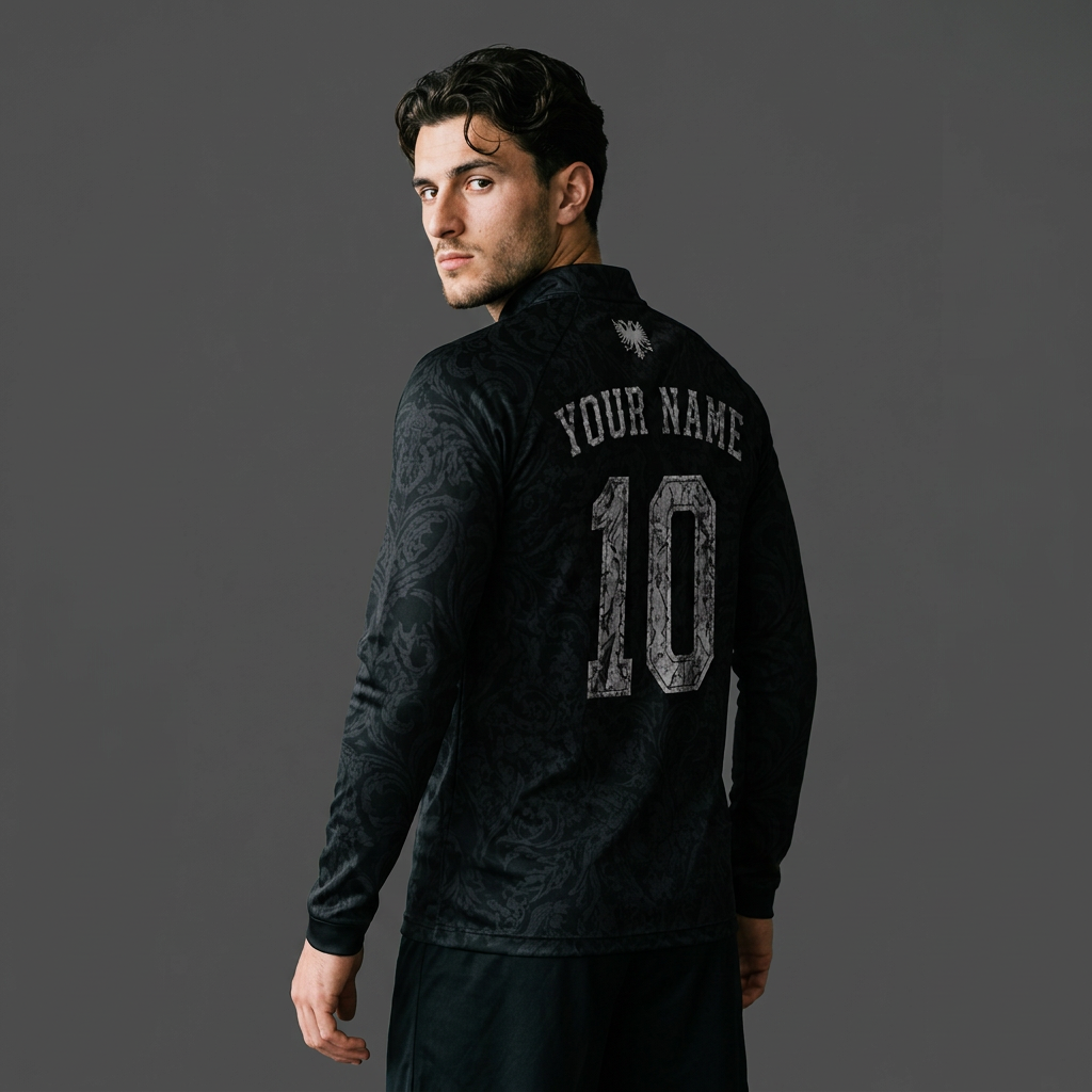 Black Illyrian Empire Quarter Zip